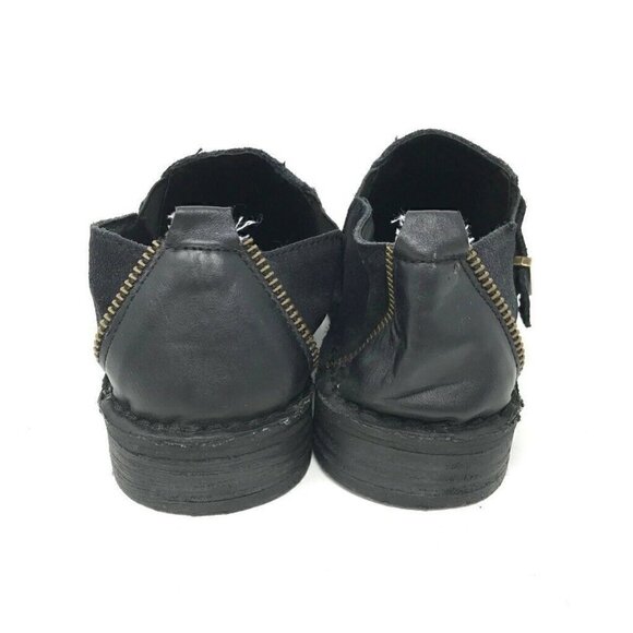 Von Dutch Kickstart Booties Black Block Heel 8 - Picture 5 of 9